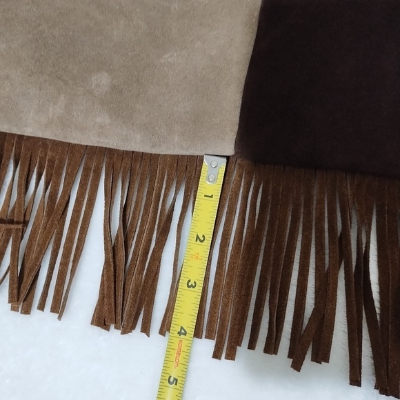 D2 Leather Bag with fringe - Picture 9 of 10